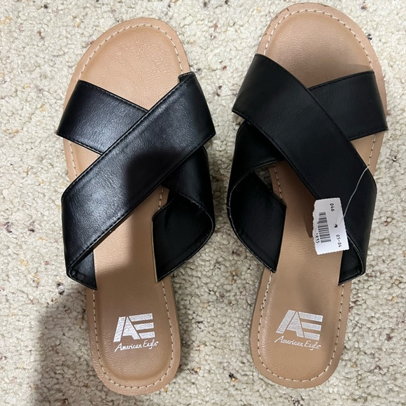 American Eagle By Payless Shoes - Women’s black sandals‎ American Eagle 9 new NWT